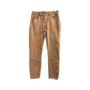 D.Jeans Womens Size 4 Tan Skinny Jeans Stretch Cotton Blend